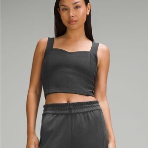 Lululemon Ribbed Softstreme Sweetheart Tank Top size Small